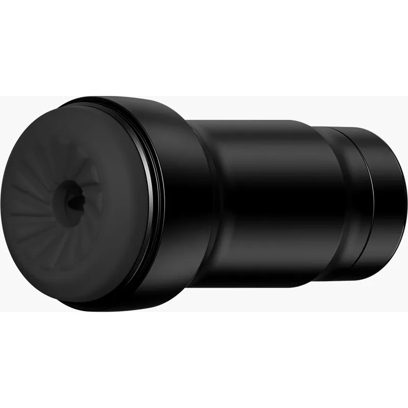 Kiiroo Feel Pocket Stroker, a small black open-ended stroker sleeve