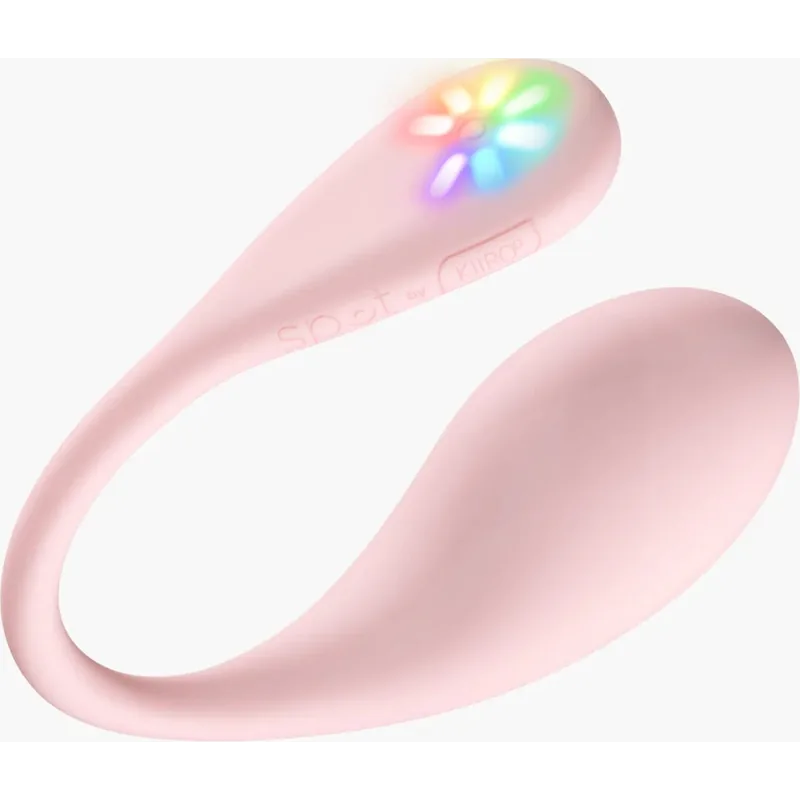 Kiiroo Spot, a compact silicone clitoral vibrator with an ergonomic shape