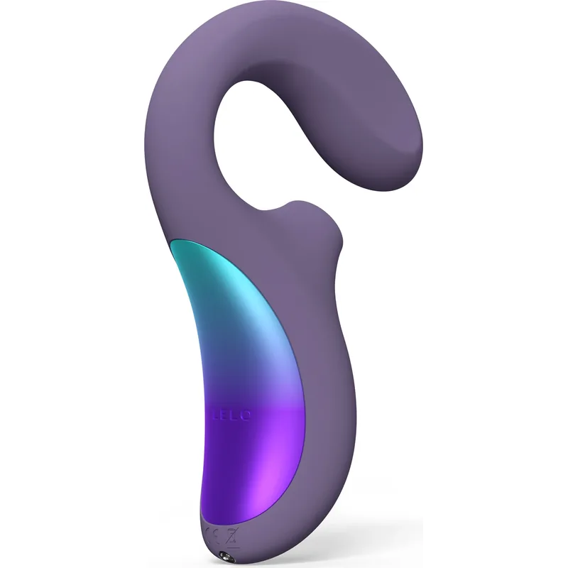 LELO ENIGMA Wave, a purple dual-stimulation vibrator with a sonic clitoral head