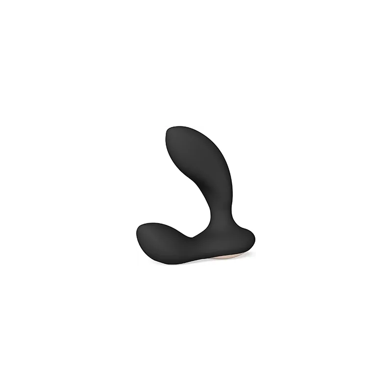 LELO HUGO 2, a black prostate massager with a looped perineum arm