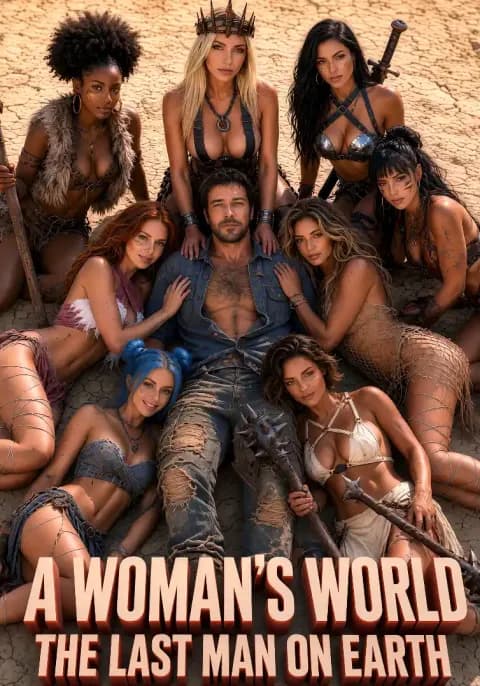A Woman's World - The Last Man On Earth — AI short series poster