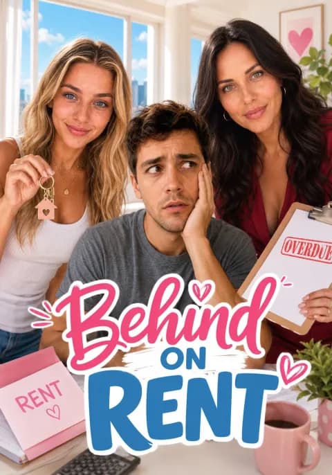 Behind on Rent — AI short series poster