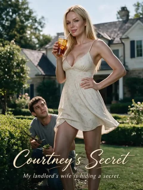 Courtney's Secret — AI short series poster