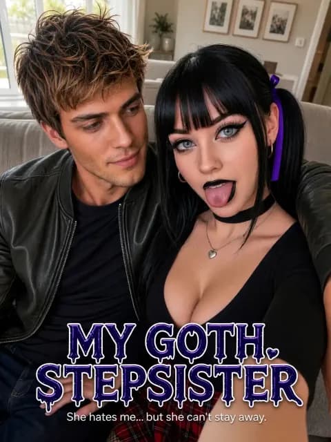 My Goth Stepsister — AI short series poster