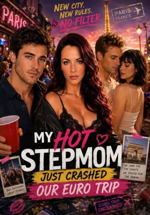 My Hot Stepmom Just Crashed Our Euro Trip — AI short series poster