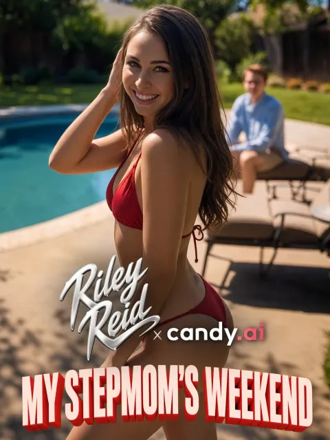 My Stepmom's Weekend — Riley Reid — AI short series poster