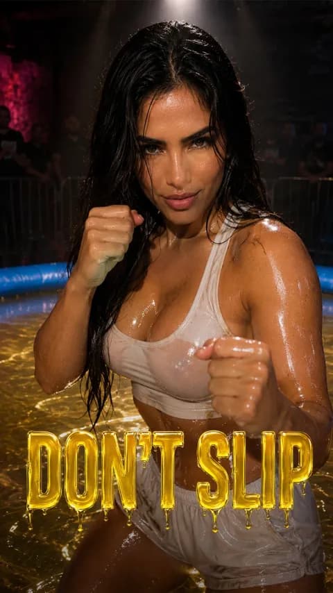 Don't Slip — AI short series poster