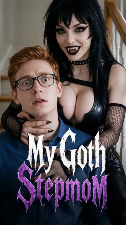 My Goth Stepmom — AI short series poster