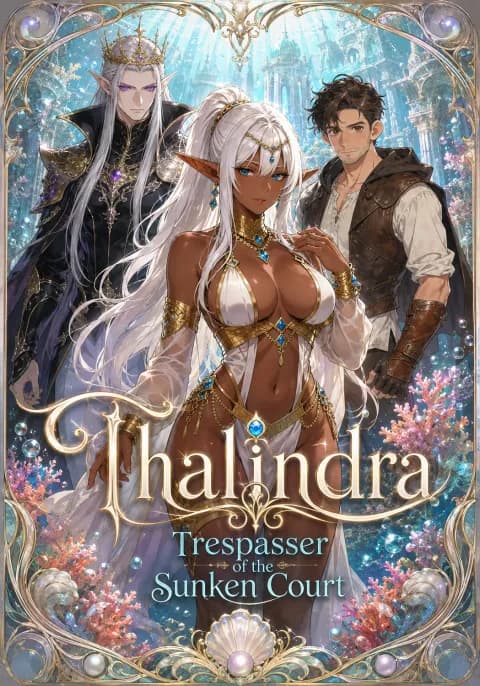 Trespasser of the Sunken Court — AI short series poster
